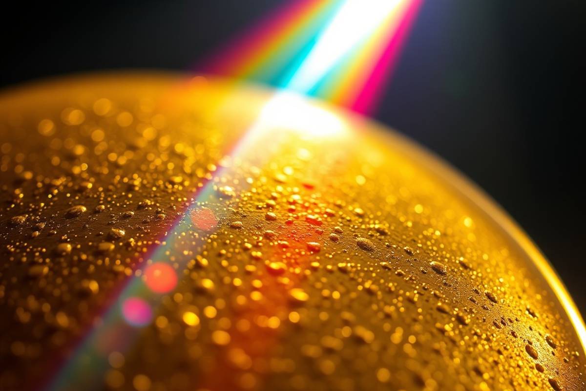Ein Laserstrahl wird auf Gold geschossen und erzielt etwas, was die Physik für unmöglich hielt